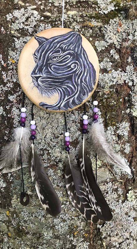 Attrape-rêve Panthère (attrape-rêve 5)