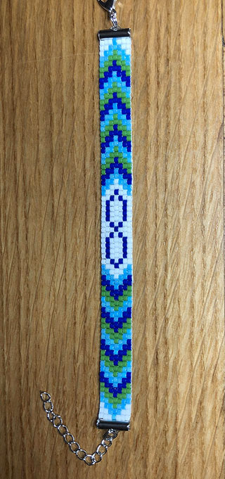 Bracelet bleu (bracelet 10)