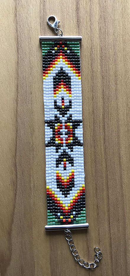 Bracelet en perles Miyuki Étoile (bracelet 9)