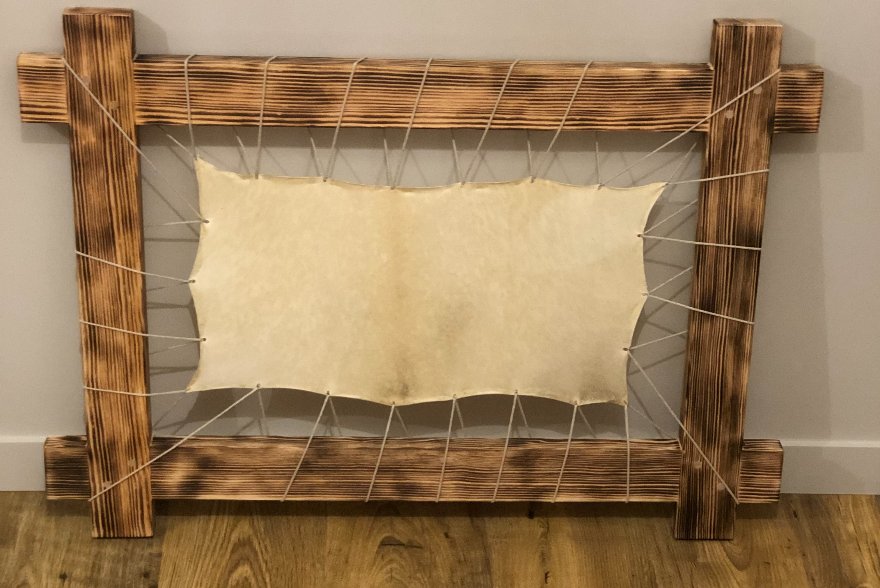 Cadres peaux et bois à peindre