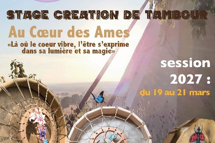 Stage Fabrication de tambour chamanique