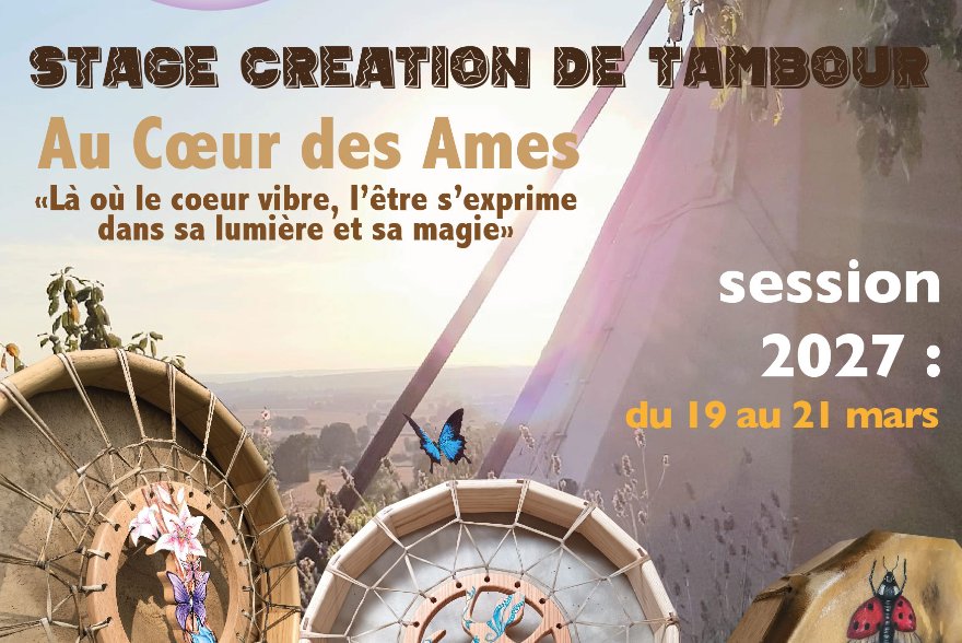 Stage Fabrication de tambour chamanique