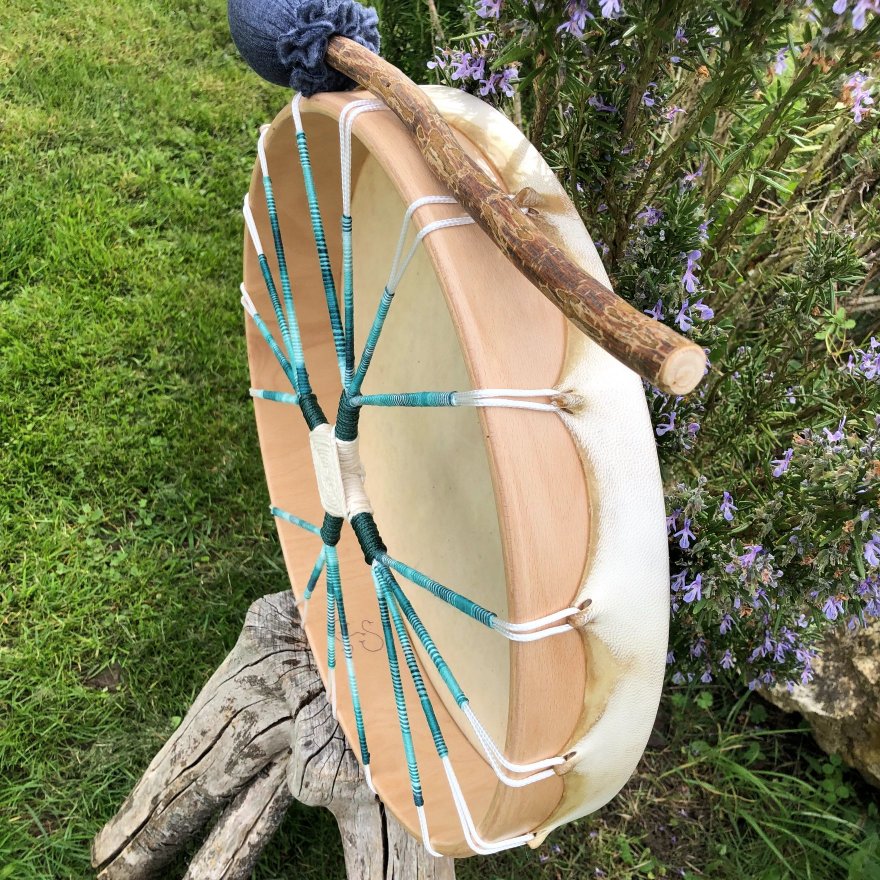 Tambour tissé Émeraude (tambour 41)