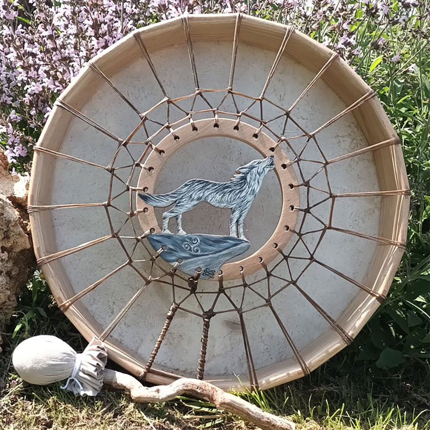 Tambour Liberté (loup) (tambour 5)