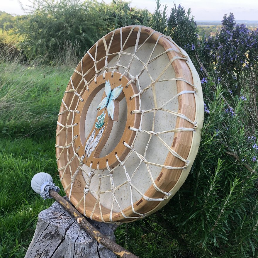 Tambour Papillon plume (tambour 58)