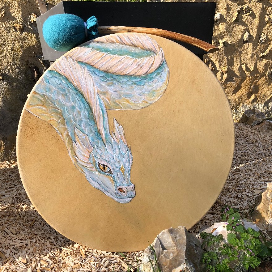 Tambour Petit coeur de dragon (tambour 57)
