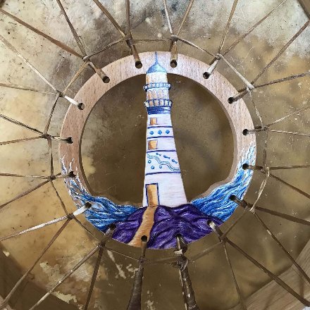 Tambour Stabilité et douceur (phare et coccinelle)(tambour 15)