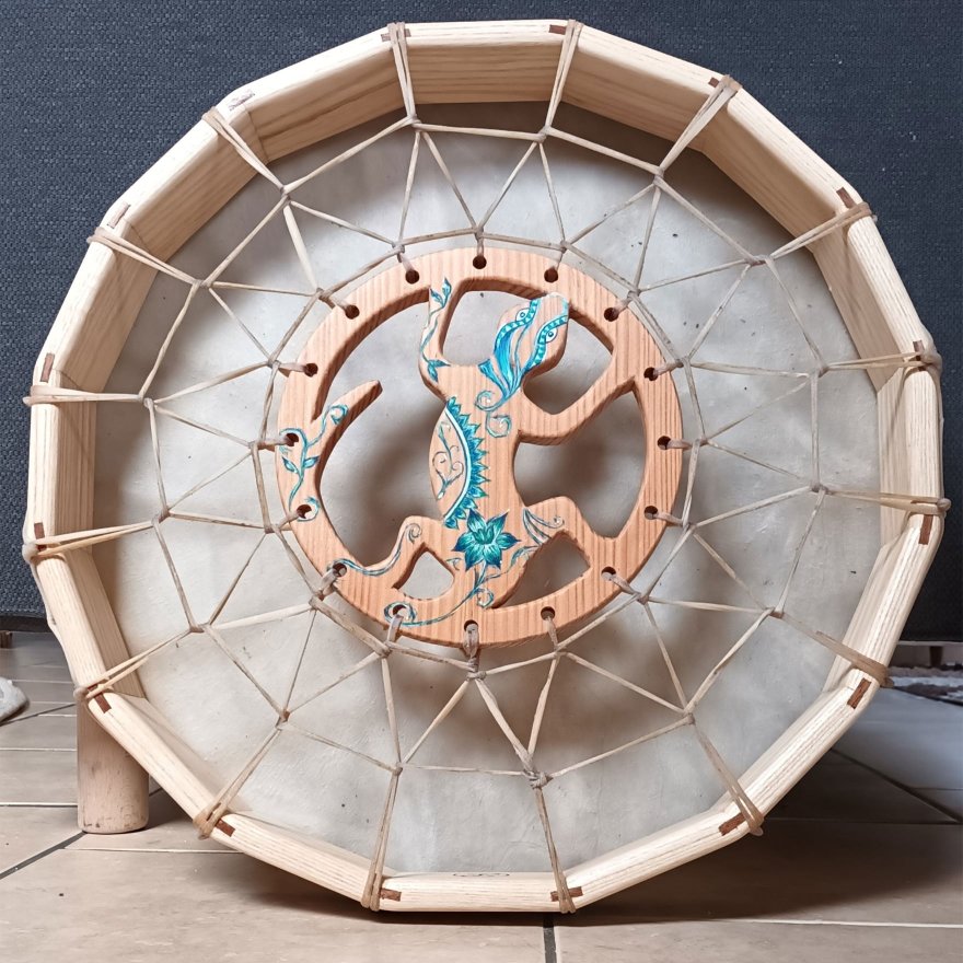 Tambour Douceur et guérison (salamandre)(tambour 21)