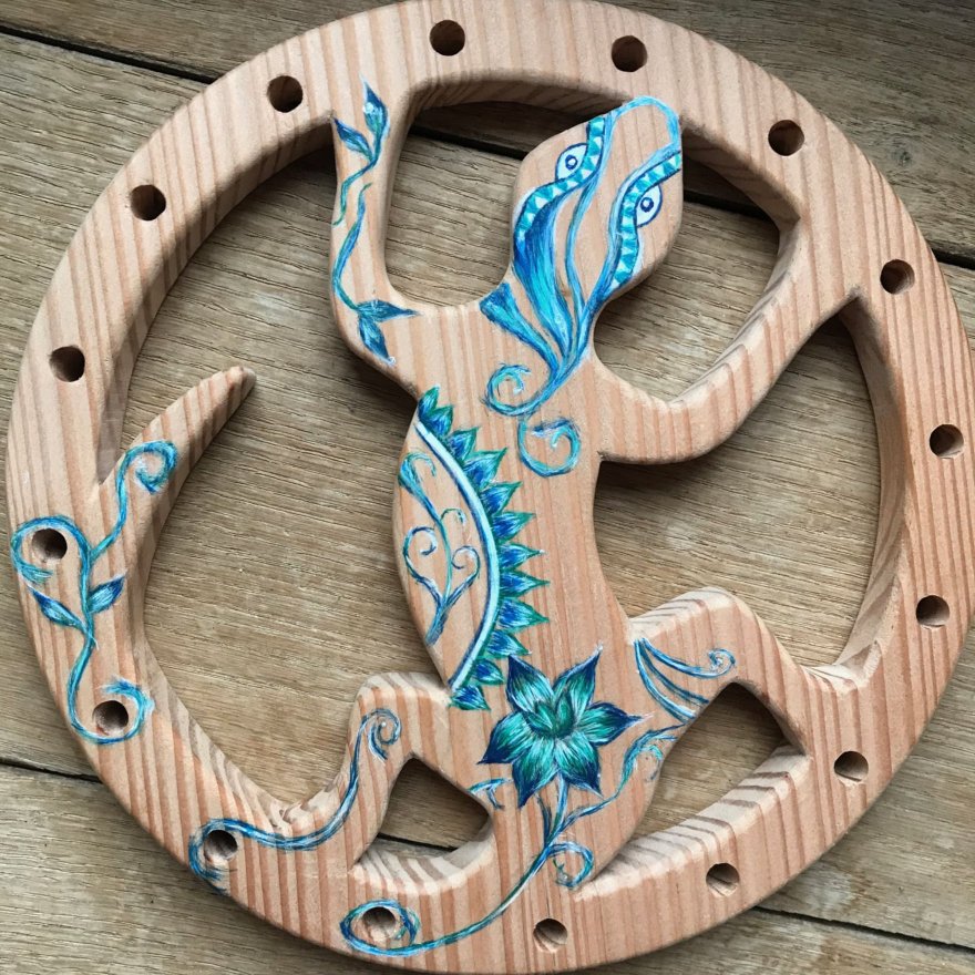 Tambour Douceur et guérison (salamandre)(tambour 21)