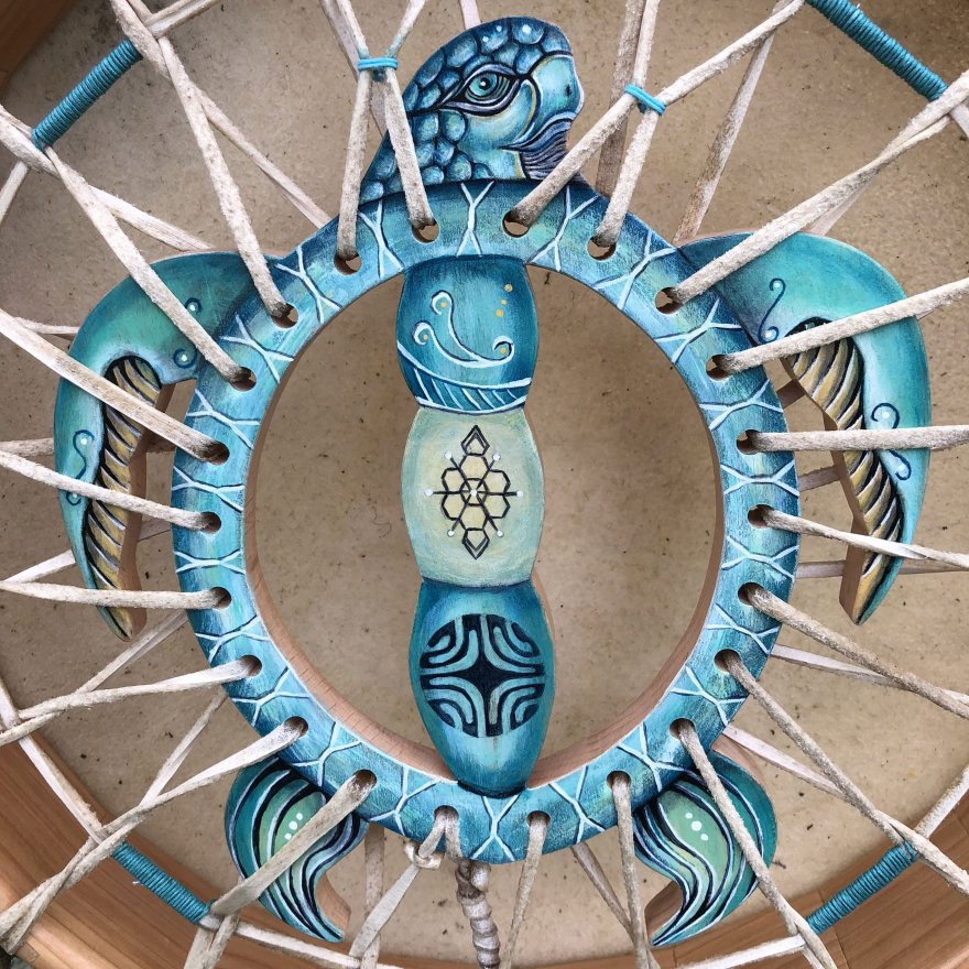 Tambour La sagesse de la tortue (tambour 17)