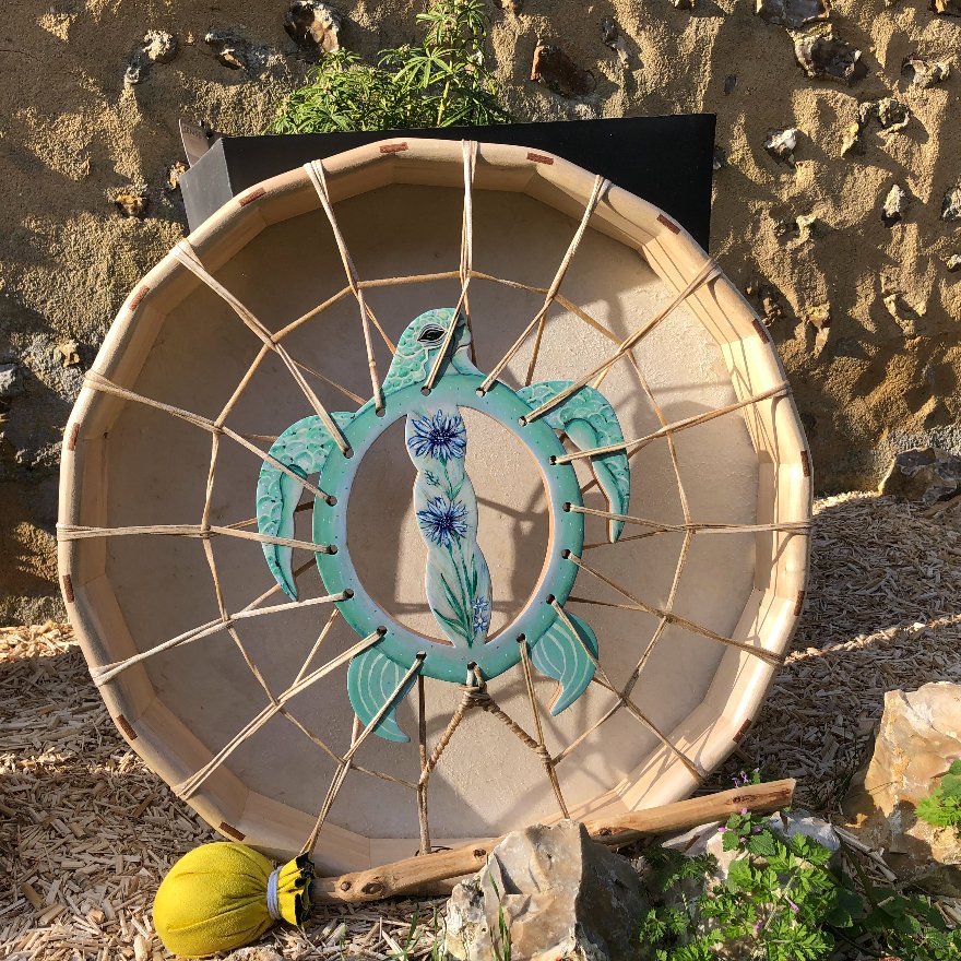 Tambour Tortue lotus (tambour 59)