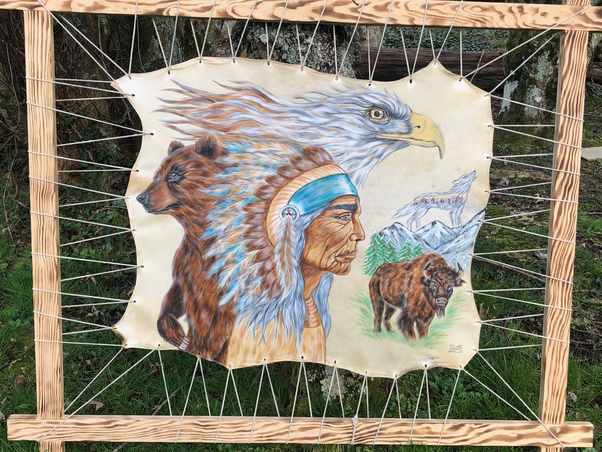 Aux tambours de l'âme - Vente de tambours, stages, location de tipi et soins